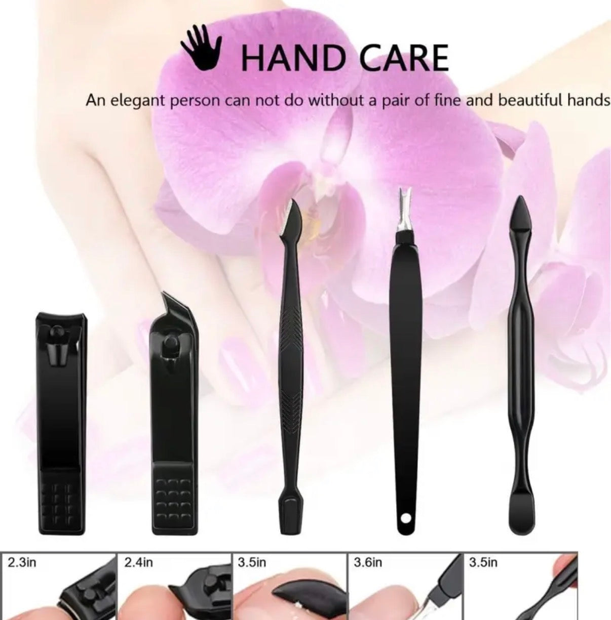 12-in-1 Manicure Pedicure Kit
