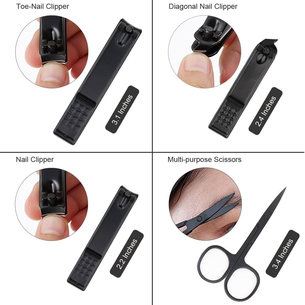 12-in-1 Manicure Pedicure Kit