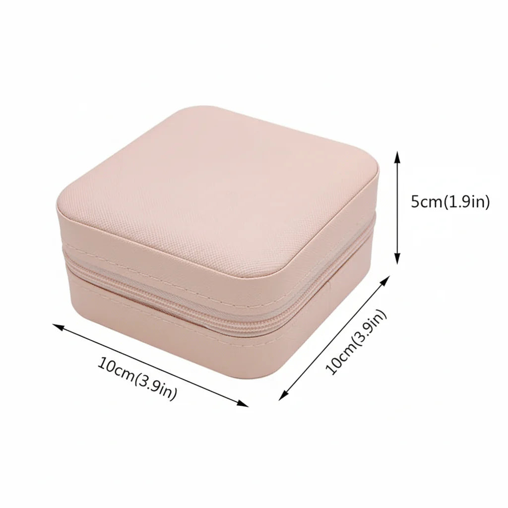Portable Jewellery Organizer Box – Travel-Friendly Storage Case